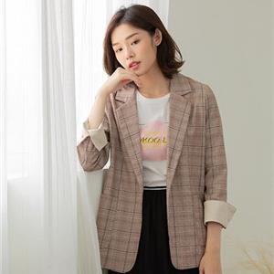 MOKOO條紋不規(guī)則女式襯衣一手貨源