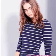 春天穿什么?依米奴2015春季条纹T恤