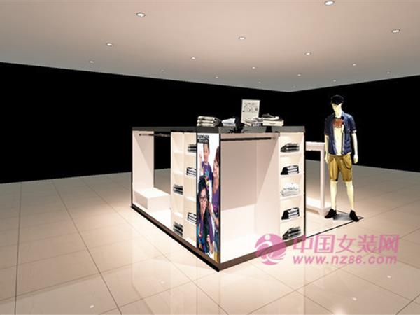 花武器女装店铺展示