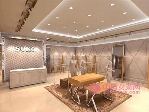 索扣女装店铺展示