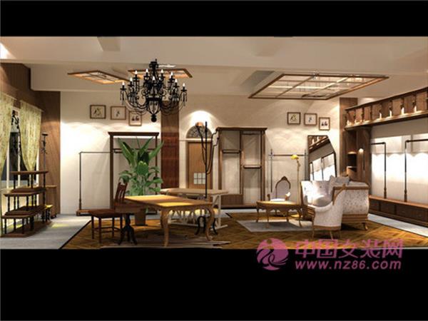 慧美女装店铺展示