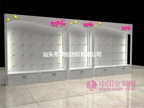 蝶曼妮兰女装店铺展示