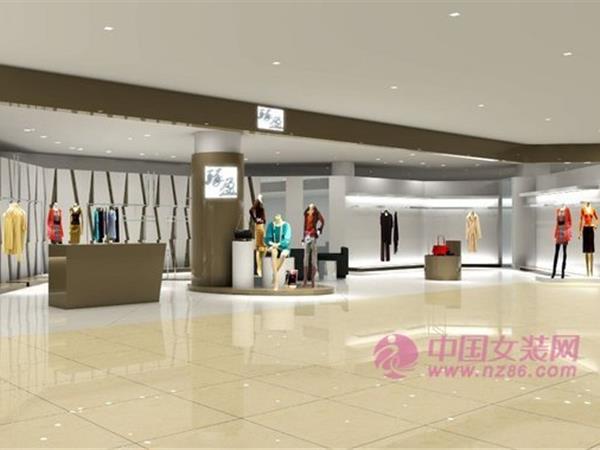 琢盈超亿女装店铺展示