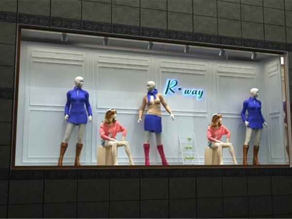六未女裝店鋪展示