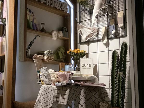 花季的故事女装店铺展示