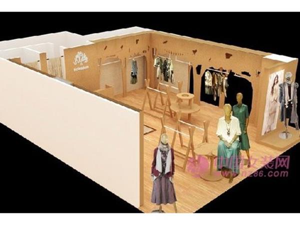 珂蕾朵姆女装店铺展示