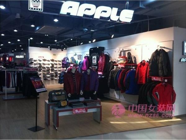 美国五星苹果女装店铺展示