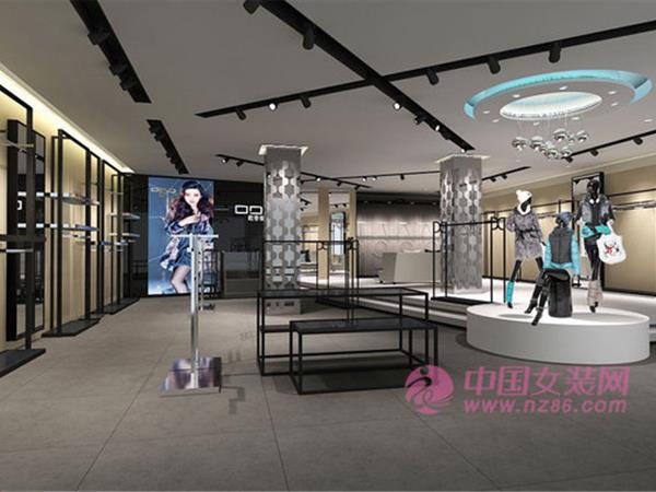 欧帝帝女装店铺展示