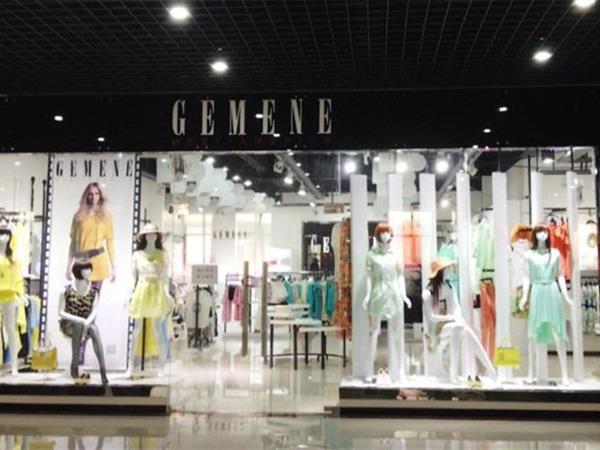 歌美妮女装店铺展示