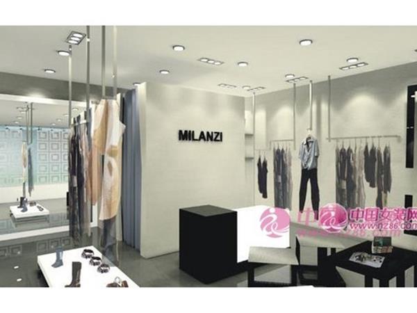 米兰姿女装店铺展示