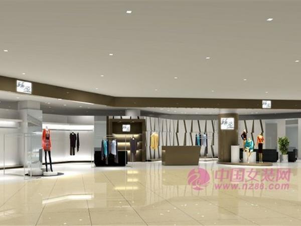 琢盈超亿女装店铺展示