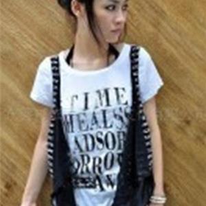 批發(fā)供應(yīng)依元素秋季女裝七分袖上裝