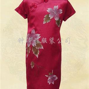 供應新款高貴氣質(zhì)修身旗袍 日常夏裝時尚改良復古優(yōu)雅顯瘦旗袍