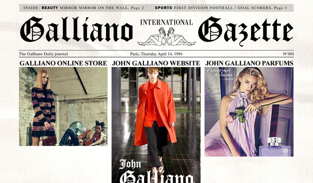 英国John Galliano服装公司