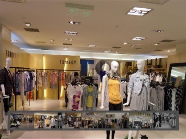 尚简女装店铺展示