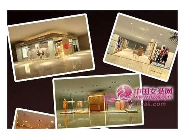 柏诗姬女装店铺展示