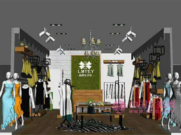 柒秀女装店铺展示