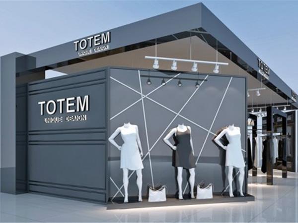 图腾女装店铺展示