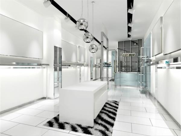 悦色彩女装店铺展示