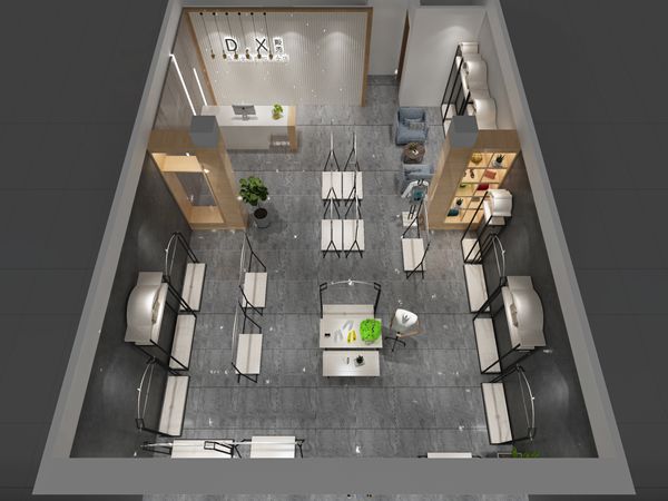 殿秀女装店铺展示