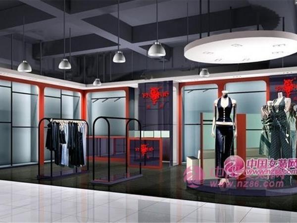 图腾女装店铺展示