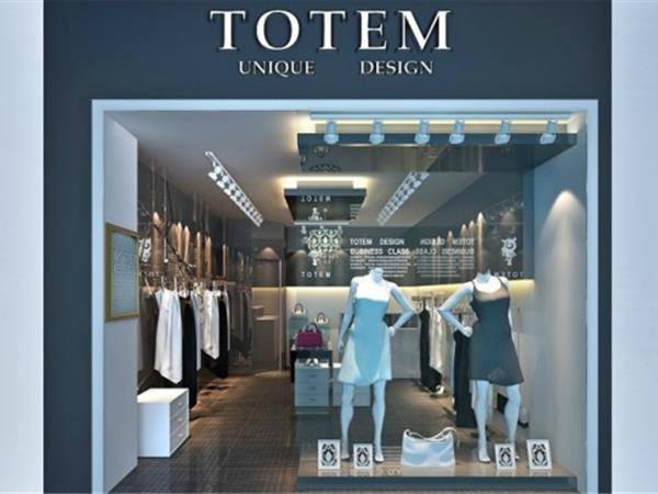 图腾女装店铺展示