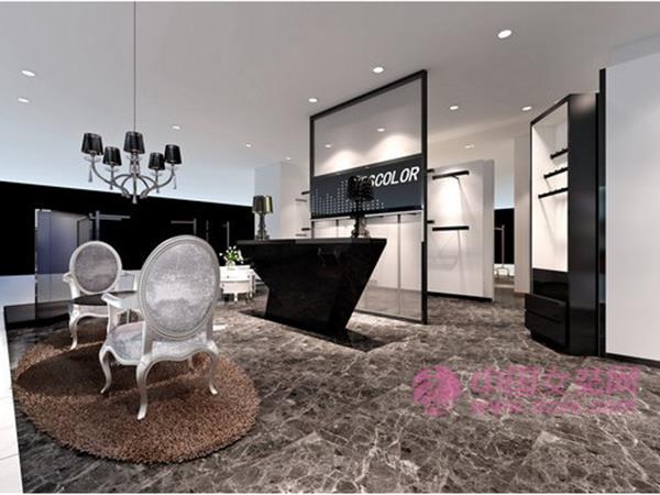 悦色彩女装店铺展示