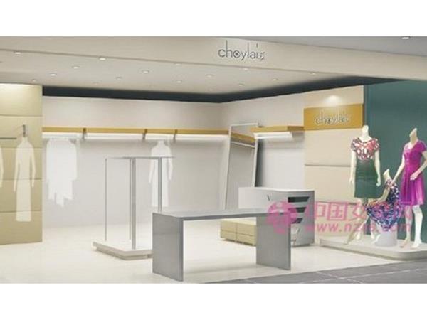 彩之丽女装店铺展示