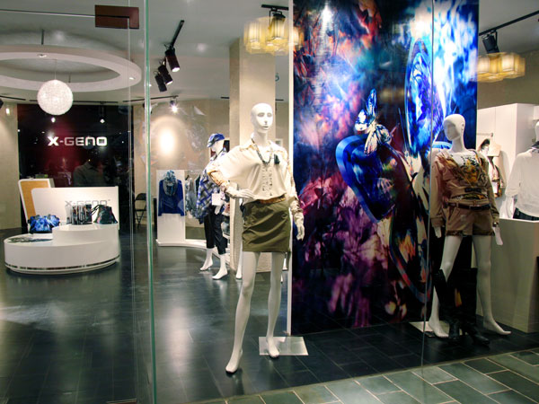 X-GENO女装店铺展示