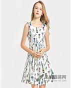 囍瑞小花裙女装产品图片