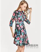 囍瑞小花裙女装产品图片