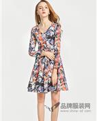 囍瑞小花裙女装产品图片