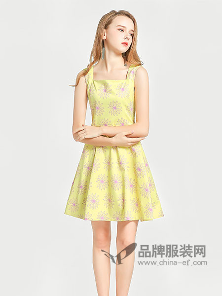 囍瑞小花裙女装产品图片